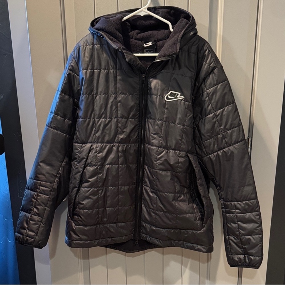 Nike Dark Gray Fleece Jacket